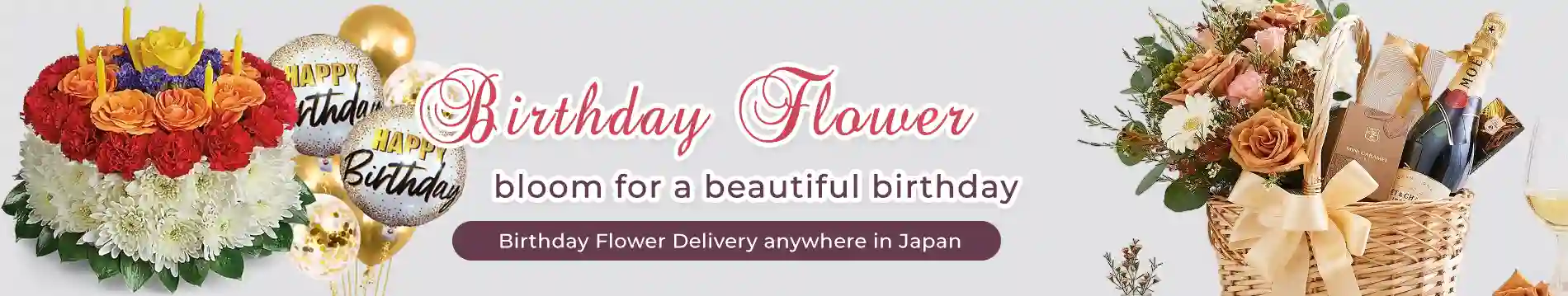 Send Birthday Flowers to Japan