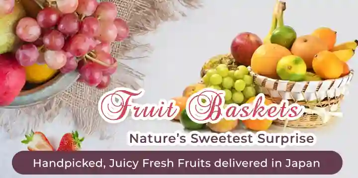 Fresh Fruits Basket Delivery to Japan