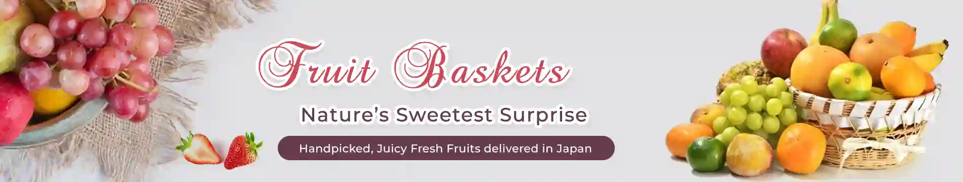 Fresh Fruits Basket Delivery to Japan