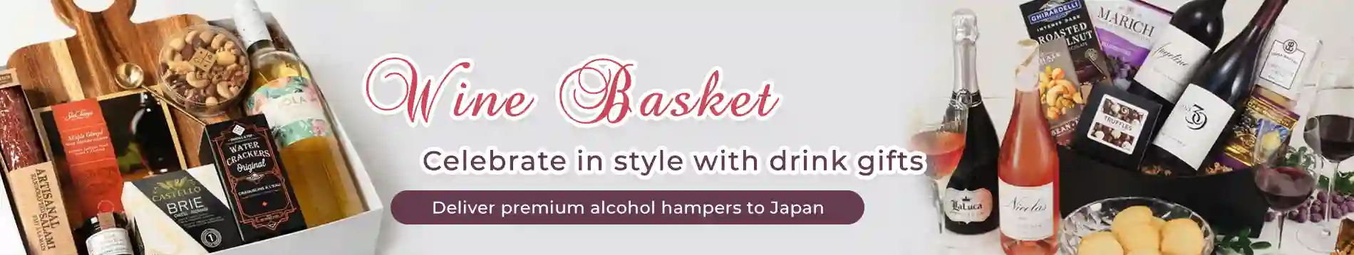 Send Alcohol Gift Basket to Japan