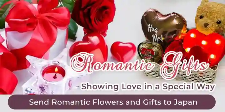 Send Romantic Gifts to Japan